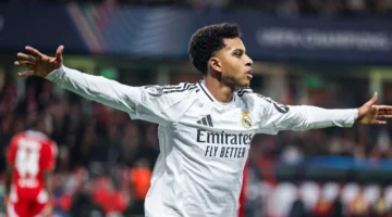 رودريجو يسجل هدفا مبكرا لريال مدريد ضد أتلتيكو في دوري أبطال أوروبا