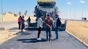 تعرف على أهم مشروعات الطرق من جهاز القرى السياحية فى مارينا.. صور