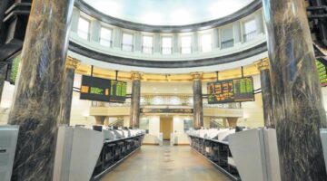 مؤشر البورصة الرئيسي يرتفع 0.4% بتداولات 332 مليون جنيه