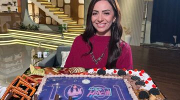 ياسمين نور الدين تحتفل بوصول برنامج “جروب الماميز” لـ 1001 حلقة