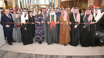 ناصر المحمد يفتتح معرض «الأسبوع البريطاني 2025»