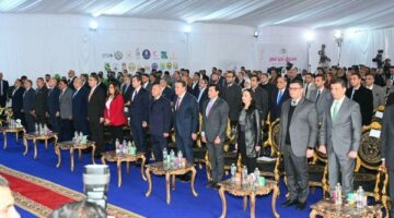 460 شاحنة.. وزير الإسكان يشارك في إطلاق قافلة “تحيا مصر” لدعم غزة