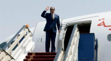 الرئيس السيسي يتوجه إلى مدريد في زيارة إلى إسبانيا
