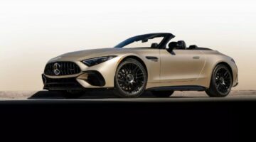 مرسيدس AMG SL 63 بتصميم كابورليه وطلاء ذهبي .. صور