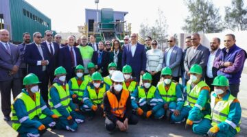وزيرتا البيئة والتنمية المحلية ومحافظ القليوبية يفتتحون مصنع معالجة المخلفات البلدية الصلبة المطور لإنتاج الوقود البديل بالخانكة | أخبار
