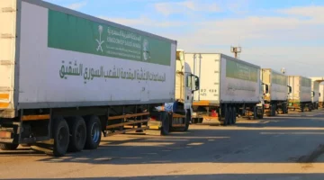 المساعدات السعودية تواصل التدفق إلى سوريا
