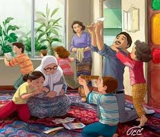 رواية لمة عيلة الفصل السابع 7 بقلم هدير عبدالعليم