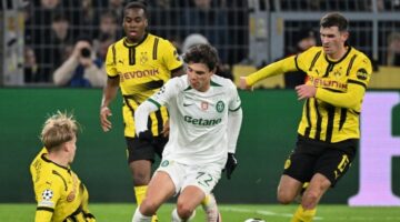 بوروسيا دورتموند وباريس يبلغان ثمن نهائي دوري أبطال أوروبا