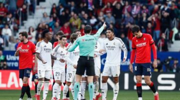 خطأ ترجمة وراء طرد بيلينغام في مباراة ريال مدريد وأوساسونا