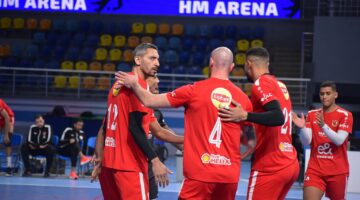 الأهلي يهزم طلائع الجيش 3-1 في دوري الكرة الطائرة
