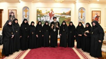 البابا تواضروس يستقبل رئيسات أديرة الراهبات