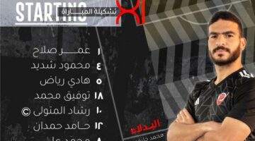 سيد عيد يعلن تشكيل بتروجت لمواجهة الزمالك في الدوري المصري