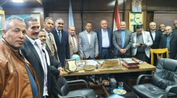 عيد مرسال يبحث مع “القابضة لاستصلاح الأراضى” مضاعفة المساحات الزراعية