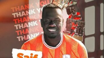 فاركو يعلن رحيل مهاجمه السوداني سيف تيري وانضمامه إلي النصر الليبي