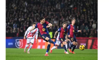 موعد مباراة برشلونة القادمة في الدوري الإسباني بعد الفوز على رايو فاليكانو