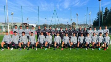 منتخب الناشئين يختتم تدريباته لمواجهة المغرب غدًا