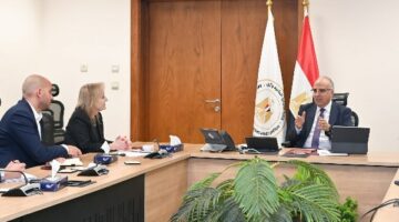 وزير الري يبحث التعاون مع البنك الأوروبي في مشروعات إدارة الموارد المائية