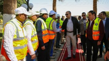 وزير قطاع الأعمال العام يتفقد مواقع الإنتاج والمشروعات الجديدة بالنصر للتعدين