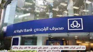 تمويل 70 ألف ريال وأكثر بسداد يصل 60 شهر وبحد أدنى للراتب 2000 ريال