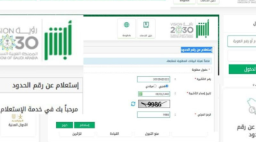 كيفية الاستعلام عن رقم الحدود عبر أبشر بسهولة وخطوات بسيطة