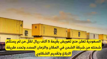 السعودية: تعويض 5000 ريال لعدم استلام الشحنات بالموعد والطريقة لتقديم الشكاوى