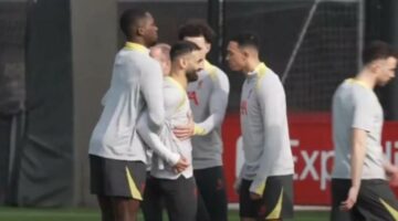تقارير: عدم وجود اشتباك بين محمد صلاح وآرنولد خلال تدريبات ليفربول