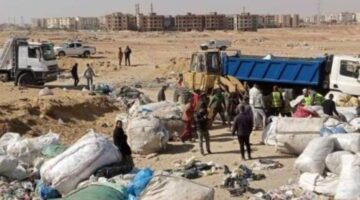 مصر بوست | بالصور .. جهاز مدينة أكتوبر يشن حملات ضد بؤر فرز المخلفات