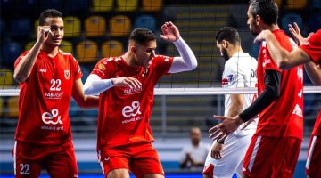 الزمالك يهزم الأهلي في نصف نهائي الطائرة ويلجأ لمباراة فاصلة لتحديد الفائز