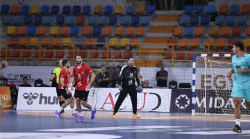 الأهلي يحقق الفوز على طلائع الجيش في دوري كرة اليد الممتاز