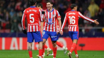 أتلتيكو مدريد يفوز بصعوبة علي بلباو ويتصدر الدوري الإسباني مؤقتًا