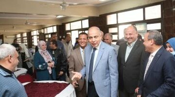محافظ المنيا يتفقد المدرسة الفنية: التعليم والتدريب أساس لبناء كوادر مؤهلة ومتميزة