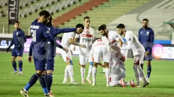 الزمالك يختتم الدور الأول من الدوري بالفوز على إنبي