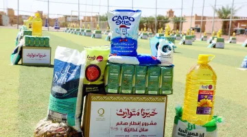 قطر الخيرية توزع سلالاً رمضانية لأمهات الأيتام بالسودان ضمن حملة «خيرنا متوارث»
