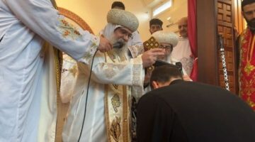 سيامة كاهن جديد لإيبارشية الدول الإسكندنافية .. صور