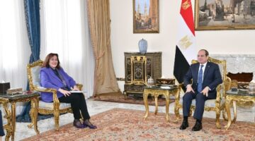 الرئيس السيسي يستقبل مفوضة الاتحاد الأوروبي لشؤون المتوسط