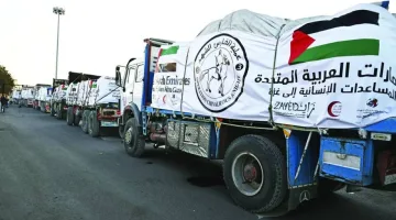 سلطان القاسمي يقدم «الفارس الشهم 3» لدعم المساعدات الإنسانية جنوب قطاع غزة