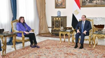 السيسي يبحث مع مفوضة الإتحاد الأوروبي تطورات الأوضاع في ليبيا والسودان وسوريا