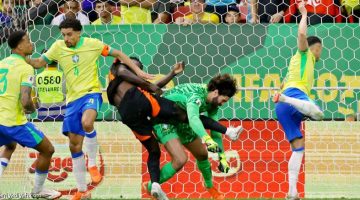 البرازيل تفقد أليسون في مواجهتها الحاسمة ضد الأرجنتين