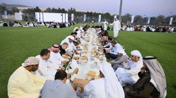 الهلال الأحمر ينظم إفطاراً عالمياً يجمع بين الثقافات والديانات المختلفة