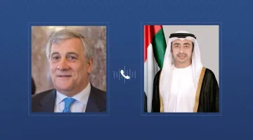 عبدالله بن زايد يبحث مع وزير الخارجية الإيطالي تعزيز التعاون الثنائي هاتفياً