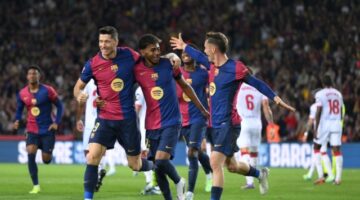 مباشر نتيجة مباراة برشلونة ضد بنفيكا في دوري أبطال أوروبا 2025