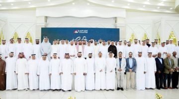 سالم بن سلطان يشارك في الإفطار السنوي لقطارات الاتحاد برأس الخيمة