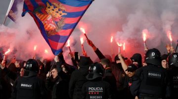 تشديدات أمنية مكثفة تسبق مواجهة برشلونة وبوروسيا دورتموند الحاسمة