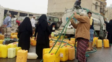 الحديدة.. أزمة مياه خانقة تضرب مركز المحافظة بسبب توقف إمدادات المليشيا