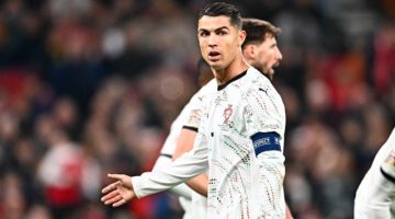 كريستيانو رونالدو يتوعد الدنمارك في لقاء العودة بدوري الأمم الأوروبية