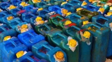 ضبط 1000 لتر سولار أثناء محاولتها للتهريب إلى السوق السوداء بالفيوم