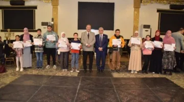 تعليم بورسعيد تُكرم الفائزين بمسابقة القرآن الكريم بالتعاون مع حزب حماة الوطن