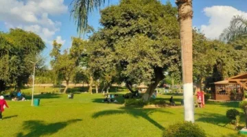 تكثيف أعمال الصيانة بحدائق القناطر استعداداً لاستقبال زوار عيد الفطر المبارك