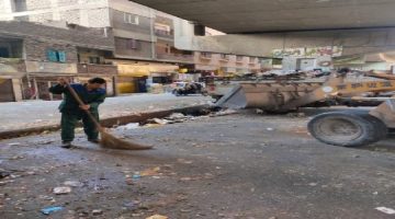 حملات نظافة مكثفة لرفع المخلفات وتحسين الأحياء في مناطق الجيزة