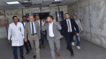 محافظ الأقصر يتابع أعمال تفقد مجمع الأقصر الطبي الدولي الجديد
